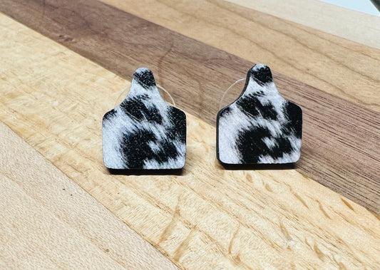 Cattle Tag Earrings