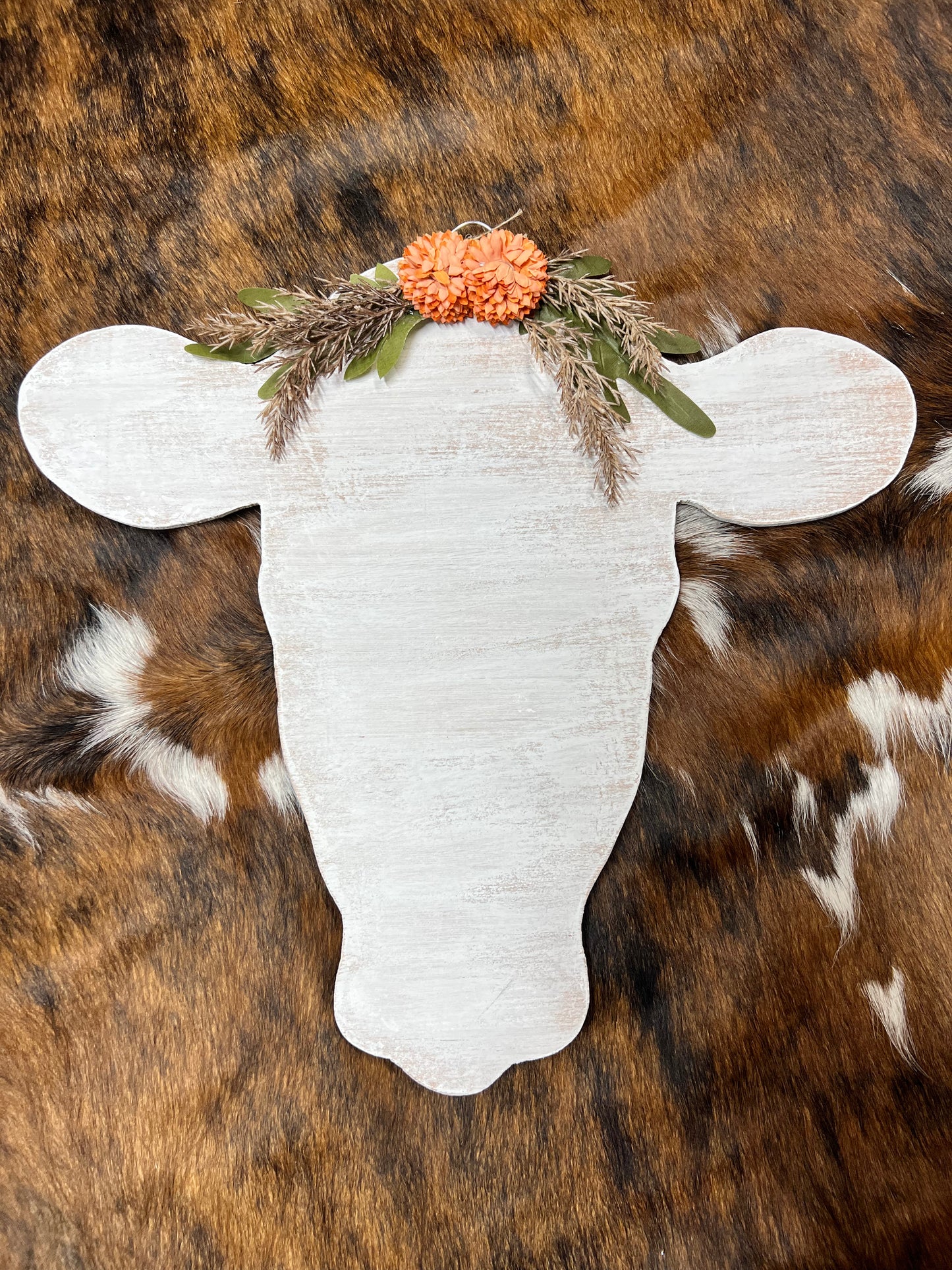 Cow Head Decor