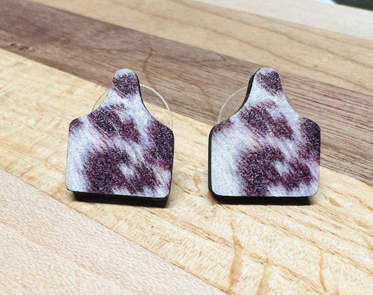 Cattle Tag Earrings