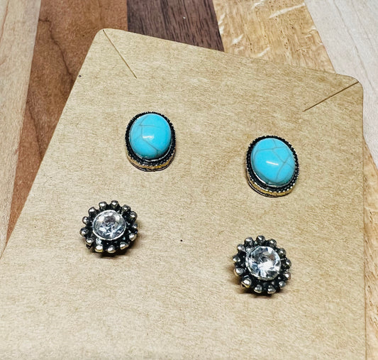 Turquoise Boho Set