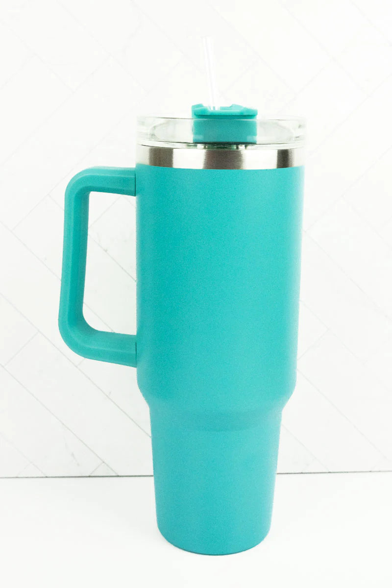 Turquoise- Traveler Tumbler