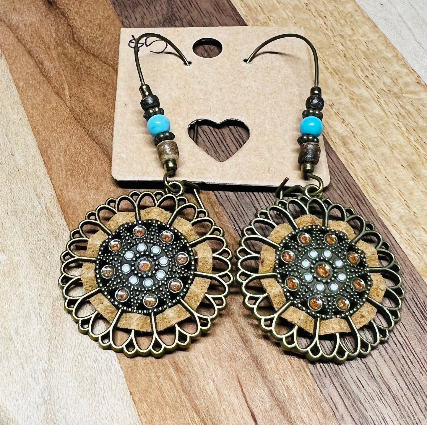 Medallion Earrings